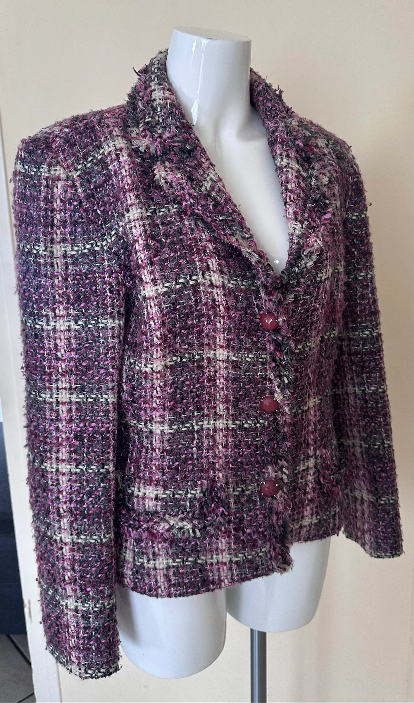 Chaqueta Blazer de alta gama Un Jour Ailleurs Paris – Talla 40 – Excelente estado – photo 7